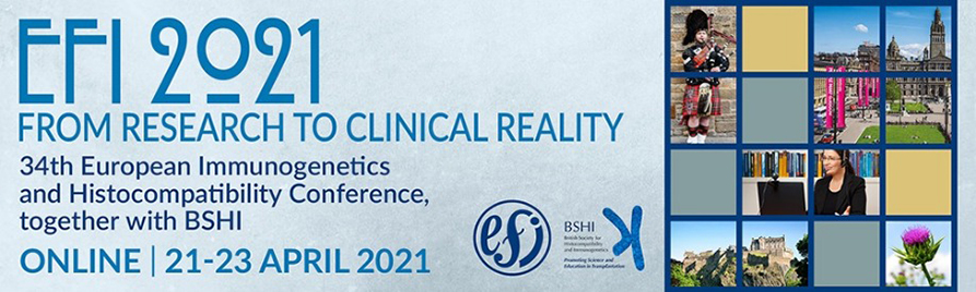 34th European Immunogenetics and Histocompatibility Conference